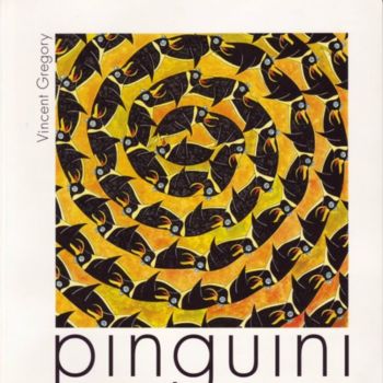 Pittura intitolato "Livre  Pinguini" da Vincent Gregory ( Pinguinartista ), Opera d'arte originale