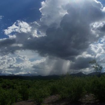 Fotografía titulada "nubes y cielo" por Pinnini, Obra de arte original