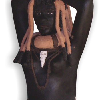 Sculptuur getiteld "himba.jpg" door H Pintodasilva, Origineel Kunstwerk
