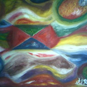 Painting titled "Esperanza y amor" by Alfredo Jesus Rocha, Original Artwork