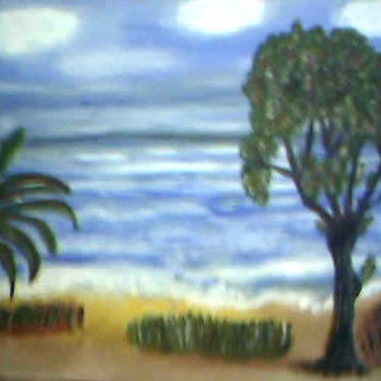 Painting titled "Mi Relax" by Alfredo Jesus Rocha, Original Artwork