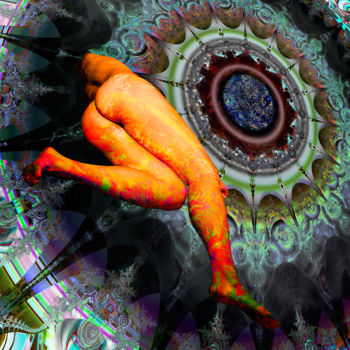 Digital Arts titled "STRETCH 12" by Paul Pinzarrone, Original Artwork, Photo Montage