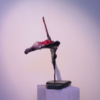 Sculpture titled "“biomeccanico-arcai…" by Pio30, Original Artwork, Plaster