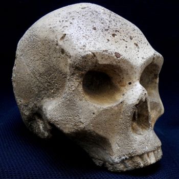 雕塑 标题为“#Skull 20#” 由Pio30, 原创艺术品, 水泥