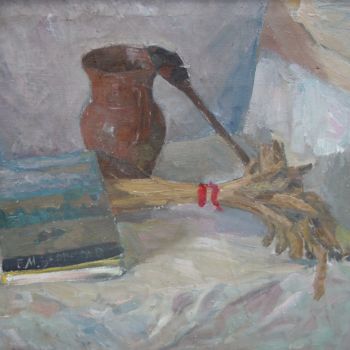 Картина под названием "Жатва / Harvest" - Petro Pipan, Подлинное произведение искусства, Масло