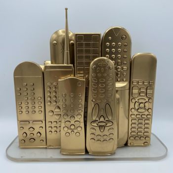 「Dubai」というタイトルの彫刻 Junkによって, オリジナルのアートワーク, 樹脂