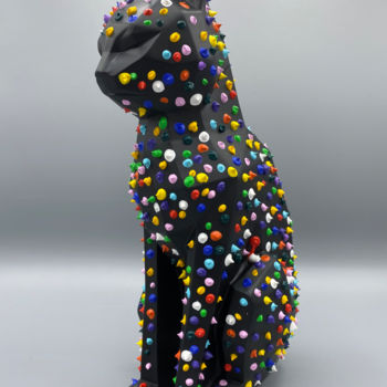 Скульптура под названием "PETZ #1" - Junk, Подлинное произведение искусства, Смола