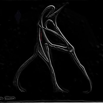 Peinture intitulée "Anime del Tango" par Andrea Pistoni, Œuvre d'art originale
