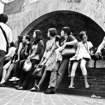 Photography titled "Japaneses at Rome" by Andrea Pistoni, Original Artwork