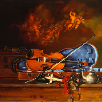 Pittura intitolato "21.jpg" da Dusanpittore, Opera d'arte originale