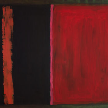 Malerei mit dem Titel "The law of colors" von Pizolik, Original-Kunstwerk, Acryl