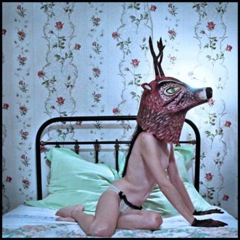 Photographie intitulée "My dear Lady Deer" par Patrick Jannin, Œuvre d'art originale