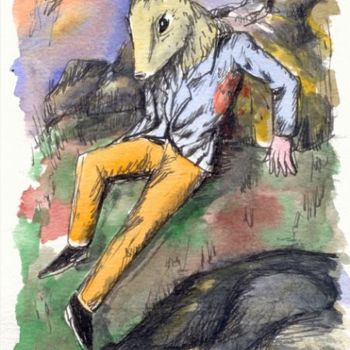 Drawing titled "The Day After / Mr…" by Patrick Jannin, Original Artwork, Other