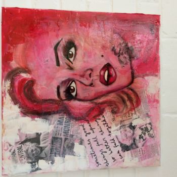 Malerei mit dem Titel "Marylin" von P R O V I D E N C E, Original-Kunstwerk, Acryl