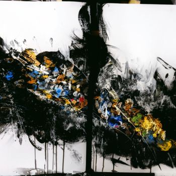Ζωγραφική με τίτλο "Mental Breakdown" από P R O V I D E N C E, Αυθεντικά έργα τέχνης, Ακρυλικό
