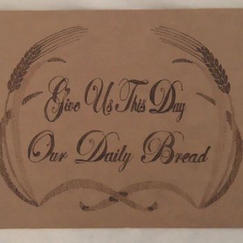Gravures & estampes intitulée "notre pain quotidie…" par Planète Du Jeu, Œuvre d'art originale