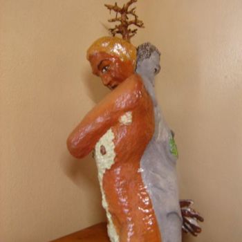 Sculpture intitulée "Généalogie" par La Plasticerie, Œuvre d'art originale