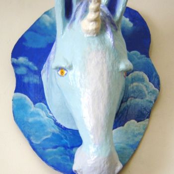 Sculpture titled "Licorne" by La Plasticerie, Original Artwork