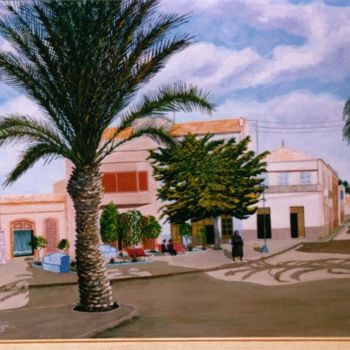 Painting titled "ESQUINA BAR LAICO" by Pepe, Original Artwork