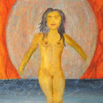 Painting titled "Eve" by Rob Jackson, Original Artwork, Oil