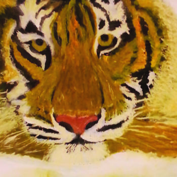 绘画 标题为“tiger.jpg” 由Rob Jackson, 原创艺术品