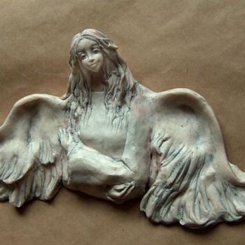 Sculpture titled "Angels' Inspirations" by Podl, Original Artwork