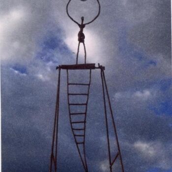 Malerei mit dem Titel "equilibre" von Poirot, Original-Kunstwerk