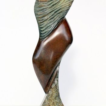 Sculptuur getiteld "Couple" door Didier Poisson, Origineel Kunstwerk, Metalen
