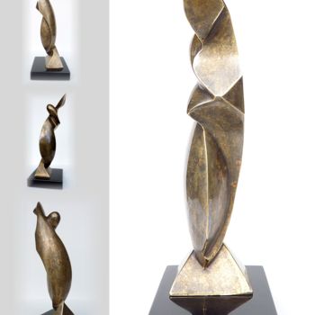 Skulptur mit dem Titel "Accomplissement" von Didier Poisson, Original-Kunstwerk