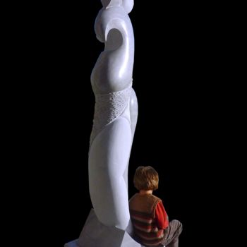 Sculpture titled "Chevaleresque" by Didier Poisson, Original Artwork