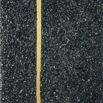 Collagen mit dem Titel "précieuse séparation" von Pol Attard, Original-Kunstwerk, Collagen Auf Keilrahmen aus Holz montiert