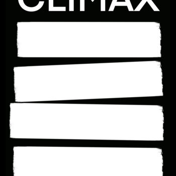 Peinture intitulée "Climax black" par Pol Attard, Œuvre d'art originale, Peinture numérique