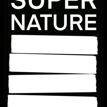 Peinture intitulée "Super nature" par Pol Attard, Œuvre d'art originale, Peinture numérique