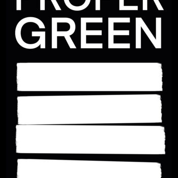 Картина под названием "Proper green" - Pol Attard, Подлинное произведение искусства, Цифровая живопись