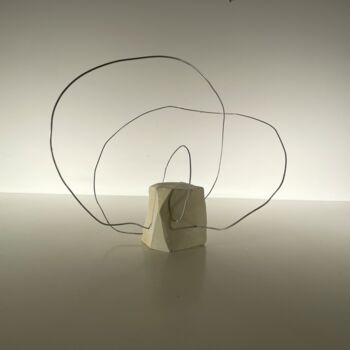 Sculpture intitulée "Nébuleuse" par Pol Attard, Œuvre d'art originale, Argile