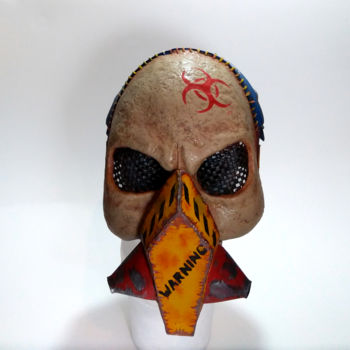 设计 标题为“Skull Mask” 由Polat Canpolat, 原创艺术品, 饰品
