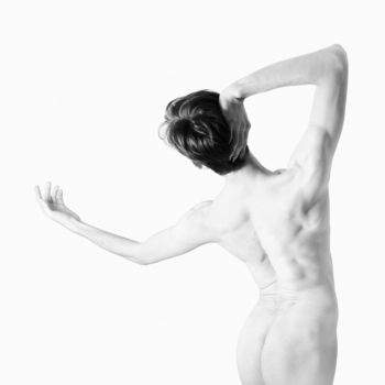 Fotografie mit dem Titel "Danse 018" von Polina Jourdain-Kobycheva, Original-Kunstwerk, Digitale Fotografie Auf Aluminium mo…