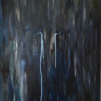 绘画 标题为“Under cover of dark…” 由Polina Zhadko, 原创艺术品, 丙烯