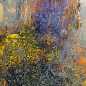 Картина под названием "Золото инков" - Полина Заремба, Подлинное произведение искусства, Масло