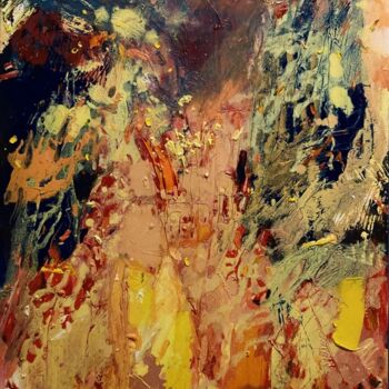 Картина под названием "Солнцестояние" - Полина Заремба, Подлинное произведение искусства, Масло