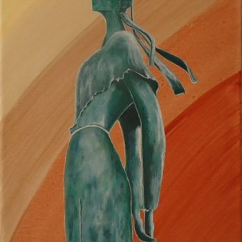 Painting titled "POSE" by Polo'S Paintings, Original Artwork, Acrylic