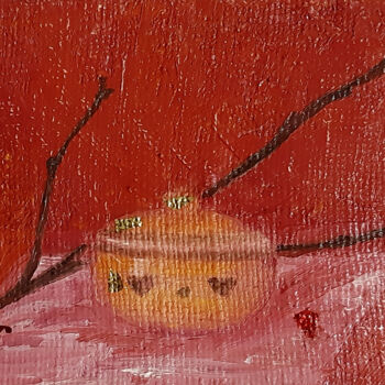 Pittura intitolato "Box with a secret (…" da Poly, Opera d'arte originale, Olio Montato su Cartone