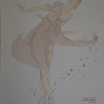 Pittura intitolato "ballerina" da Pompea Di Stefano, Opera d'arte originale, Altro