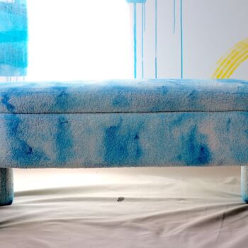 Design titled "Design - Sherpa ott…" by Poonam Choudhary, Original Artwork, Furniture