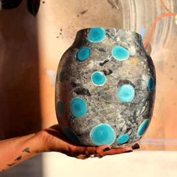 Sculpture titled "Sky is the limit 02" by Poonam Choudhary, Original Artwork, Ceramics