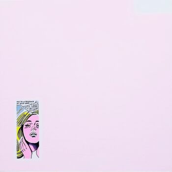 Peinture intitulée "Prisoner of Love" par Pop Art By Super Pop Boy, Œuvre d'art originale, Acrylique Monté sur Châssis en bo…