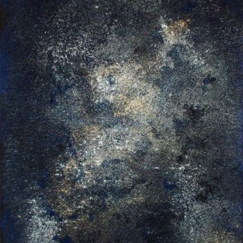 Malerei mit dem Titel "Deep Space" von Günther Roth, Original-Kunstwerk