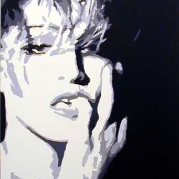 Painting titled "Madonna" by Jill Van Hoorn, Original Artwork
