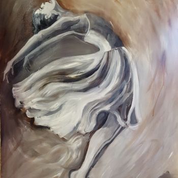 Pintura titulada "Golondrina" por Portalo, Obra de arte original, Oleo