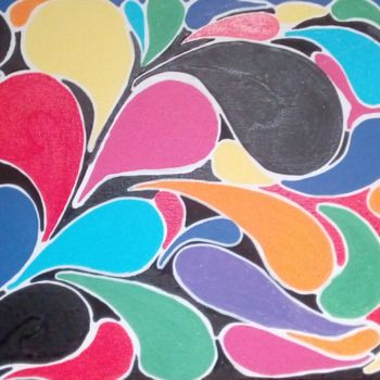 Painting titled "Harmonie (la sympho…" by Posca-Art-Man, Original Artwork, Acrylic